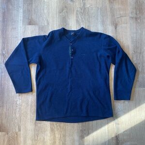 Vintage Patagonia Capilene Fleece Henley Shirt